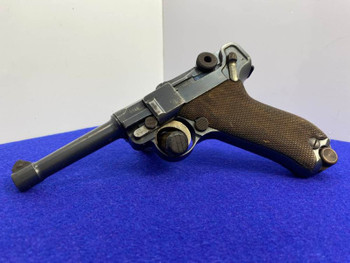 1916 DWM P.08 Luger 9mm Blue 4" -COLLECTIBLE GERMAN MADE HANDGUN- Iconic-GID1201300372