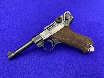 1942 Mauser-Werke P.08 Luger 9mm 4" Blued *HISTORIC WWII-ERA PISTOL*