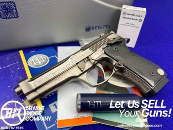 2002 Beretta 92 Billennium 9mm 5" -DESIRABLE BILLENNIUM MODEL- Only 2000