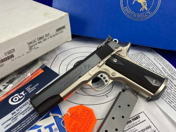 Colt Special Combat Government E-Nickel Two-Tone .45ACP *RARE CUSTOM SHOP*
