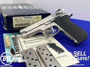 1990 Smith & Wesson Model 3906 9mm Stainless 4" *RARE SINGLE STACK 3RD GEN*