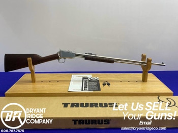 Taurus Model 72 Stainless .22 WMR 23" *RARE MAGNUM GALLERY PUMP RIFLE*