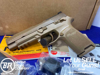 Sig Sauer M17 9mm Tan 4.7" *AUTHENTIC MILITARY SURPLUS M17*