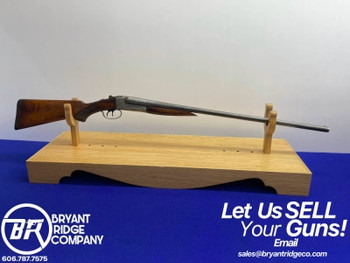 J. Stevens Model 330 20 GA 28" Blue *VINTAGE SXS SHOTGUN W/ DUCK ENGRAVING*