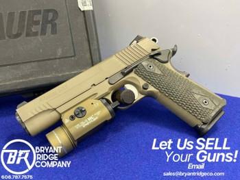 Sig Sauer 1911 Scorpion .45 ACP 5" FDE *PRE-INSTALLED STREAMLIGHT TLR-1 HL*
