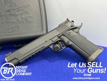 Rock Island Armory M1911 A2 Pro Match Target 10mm 6" Blk *BULL BARREL 1911*