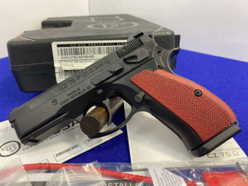 CZ 75 P-01 Omega 9mm Blk 3.75" OMEGA CONVERTIBLE TRIGGER SYSTEM*