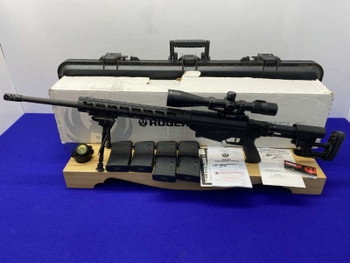 2016 Ruger Precision 6.5 Creedmoor Black 24" *RANGE READY SHOOTERS KIT*