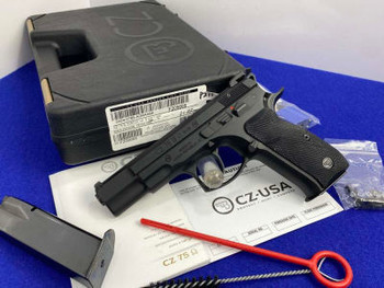 NEW CZ 75B CZ75B Omega 9mm Blk 4.6" *DESIRABLE OMEGA SERIES CZ* Unfired NIB