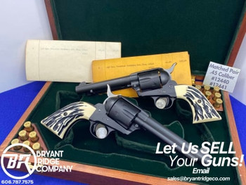 CONSECUTIVE SN# SET Great Western Arms SAA .45Colt ORG SALES RECEIPT