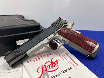 Kimber Super Match II .45 ACP 5" SS *HIGH QUALITY COMPETITION READY 1911*