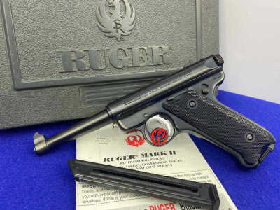 1987 Ruger Mark II Standard .22 LR Blued 4.75" *CLASSIC RIMFIRE PISTOL*