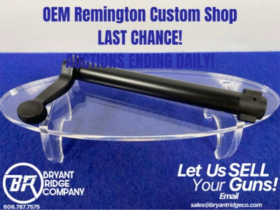 Remington 700 Magnum Bolt *RIGHT HAND, LONG-ACTION, BLACK* -CUSTOM SHOP--GID1211654545