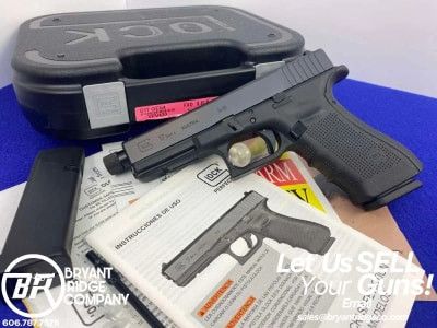 Glock 17 Gen4 9mm Black Nitride 4.9" *DESIRABLE THREADED BARREL*