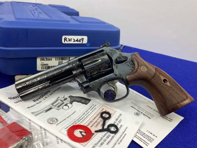 Smith Wesson Model 586-8 .357 Mag 4" *CUSTOM SCROLLWORK ENGRAVING*-GID1213708855