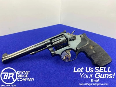 1972 Smith & Wesson Model 14-3 .38 Spl Blued 6" *K-38 TARGET MASTERPIECE*