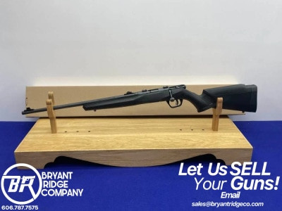 Savage Arms B22 .22 WMR 21" Black *LEFT-HANDED BOLT-ACTION RIMFIRE RIFLE*