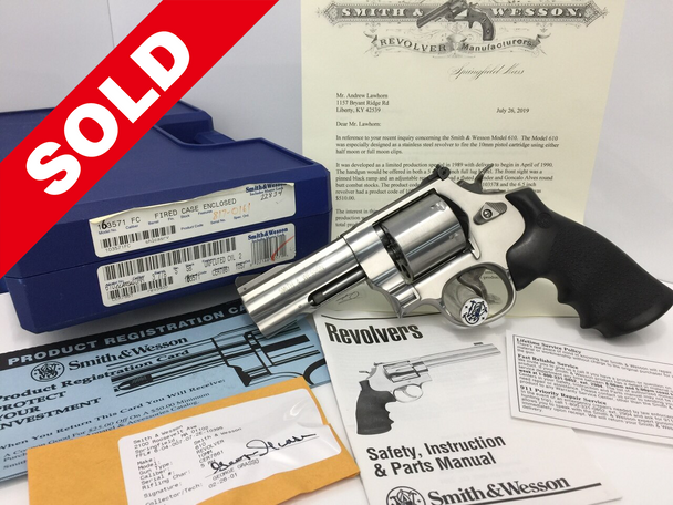Smith & Wesson Model 610 pre-lock LEW HORTON SPECIAL only 120 Produced