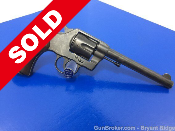 Colt M1892 1901 Scarce DA 38colt WW1