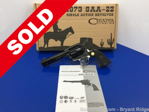 Chiappa Firearms Model 1873-22 Blued 5" .22lr