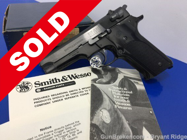 1974 Smith & Wesson Model 59 No Dash 4" 9mm 