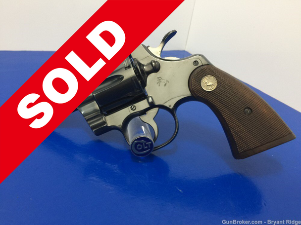 1978 Colt Python 2.5" ROYAL BLUE 