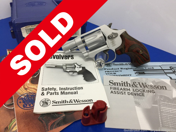 1997 Smith Wesson 317 Model STS .22lr 2" **RARE AIR LITE PRE LOCK MODEL