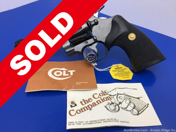 1971 Colt Python *COLT ROYAL BLUE* .357Mag