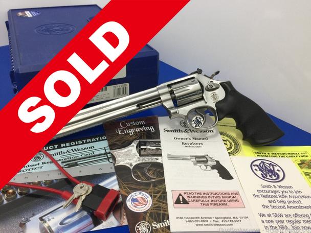 Smith Wesson Model 647 .17HMR 8" 