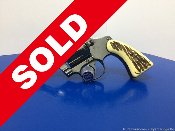 Colt Detective Special .32 Colt NP 3" Royal Blue *SECOND GENERATION MODEL*