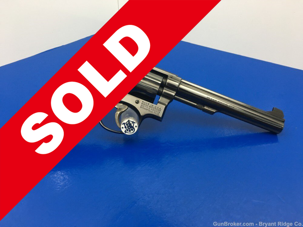 1971 Smith and Wesson Model 14-3 Blue Finish .38Spl 6" 