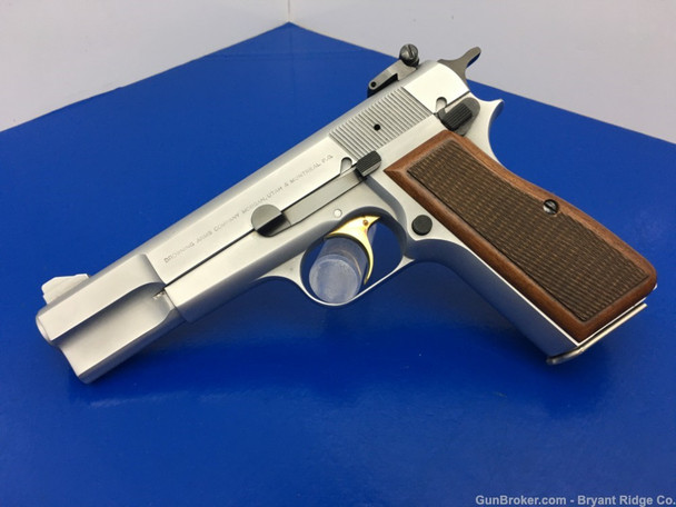 Belgium Browning FN Hi-Power 9mm *RARE Hard Chrome Model