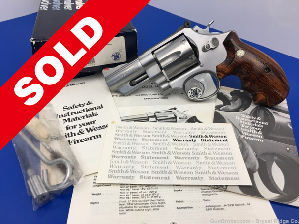 1986 Smith Wesson 629-1 3" *CONSUMER UNFIRED!*... *LEW HORTON EXCLUSIVE*