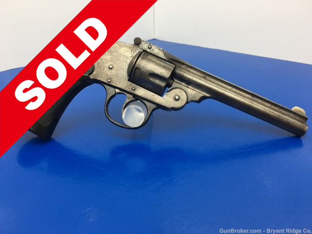 US Revolver Co Top Break Revolver 5" Blue Finish