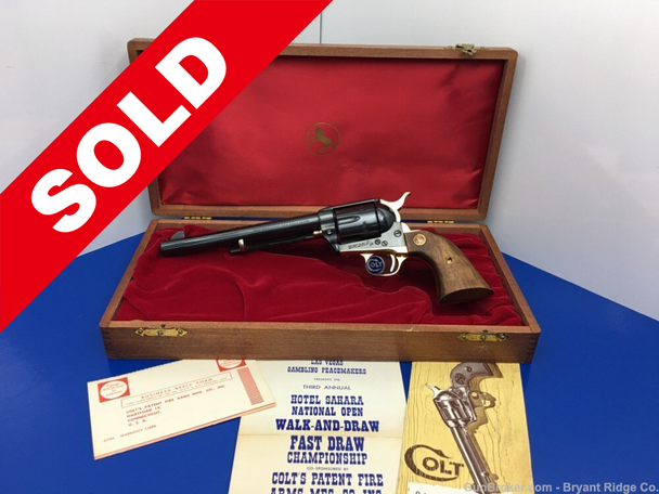 1961 Colt SAA 125th Anniversary Commemorative .45 Colt *1 OF ONLY 7,390*