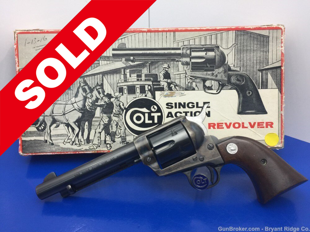 1966 Colt Single Action Army 5.5" *STUNNING 2nd GENERATION SAA MODEL*