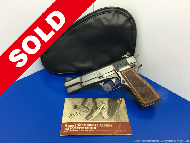 1978 Belgium Browning FN Hi-Power 9mm *SIMPLY GORGEOUS* Stunning Example