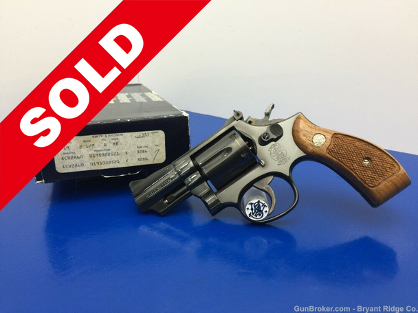 1983 Smith Wesson 19-5 .357 Mag Blue *SCARCE 2.5" BARREL*