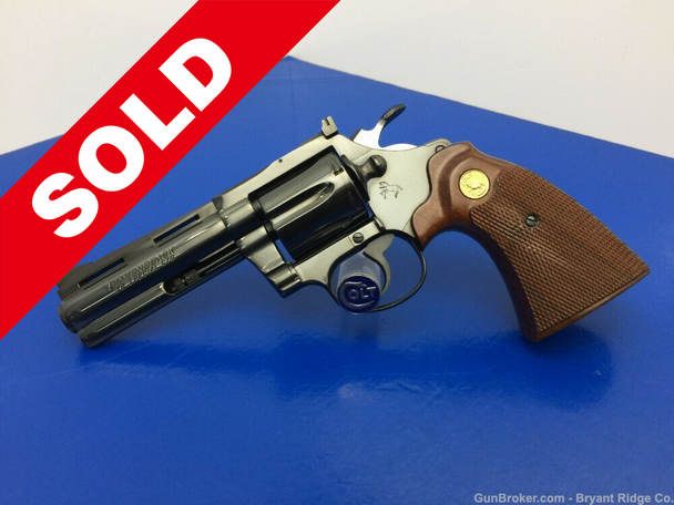 1978 Colt Diamondback .38 SPL 4" *INCREDIBLE SNAKE SERIES REVOLVER*