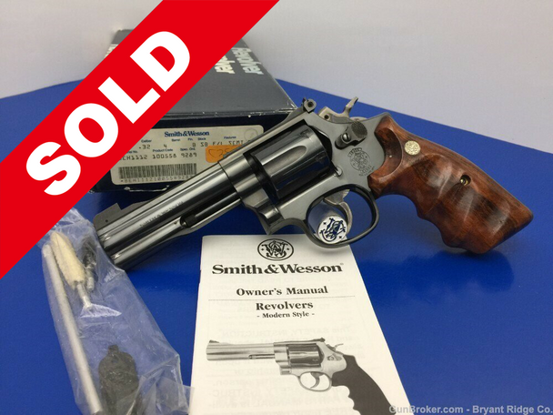 1989 Smith Wesson 16 .32 H&R mag *RARE FULL LUG K-32 MASTERPIECE* Stunning