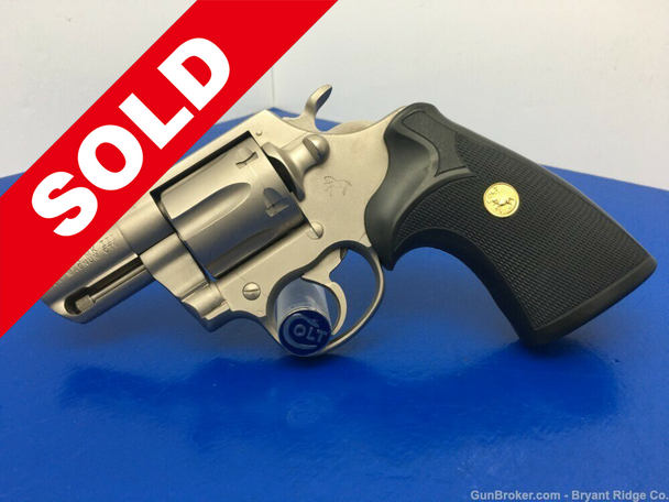 Colt Lawman MKIII 2" *FACTORY TEST FIRE ONLY* Gorgeous *RARE SATIN NICKEL*