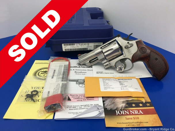 2012 Smith & Wesson 629-6 .44 Mag Stainless 3" *GORGEOUS 6-SHOT REVOLVER*