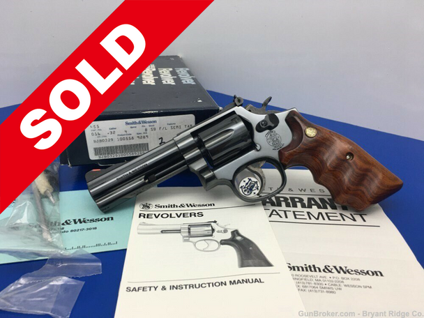 1992 Smith & Wesson 16-4 .32 Mag Blue 4" *RARE FULL LUG K-32 MASTERPIECE*