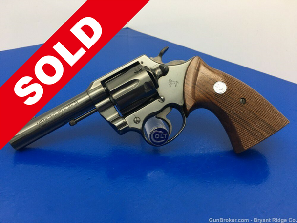 1975 Colt Metropolitan MK III .38 Spl Blue 4" *INCREDIBLE 6-SHOT REVOLVER*