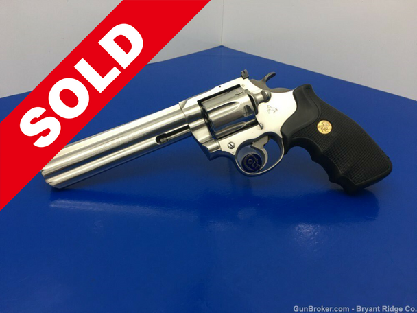 1988 Colt King Cobra .357 Mag Stainless 6" *GORGEOUS SNAKE SERIES REVOLVER*