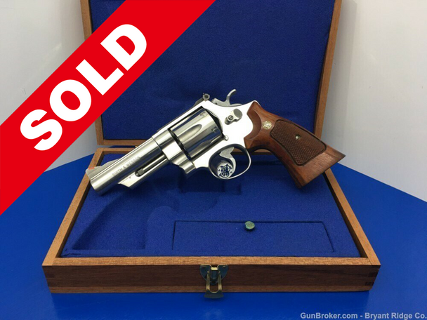 1985 Smith & Wesson 629 Stainless 4" .44mag *SIMPLY INCREDIBLE* Gorgeous