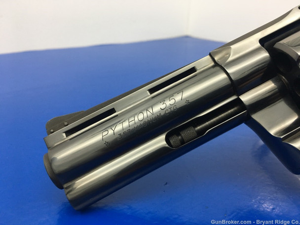 1971 Colt Python .357 Mag Blue 4" *FACTORY TEST FIRE TARGET* Stunning Piece 1971 Colt Python .357 Mag Blue 4" *FACTORY TEST FIRE TARGET* Stunning Piece