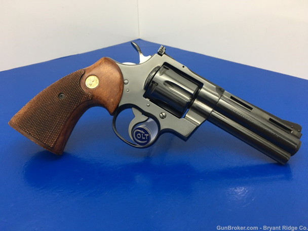 1971 Colt Python .357 Mag Blue 4" *FACTORY TEST FIRE TARGET* Stunning Piece 1971 Colt Python .357 Mag Blue 4" *FACTORY TEST FIRE TARGET* Stunning Piece