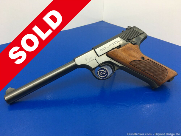 1974 Colt Huntsman .22 LR Blue 6" *EXCEPTIONAL COLT RIMFIRE PISTOL* Amazing