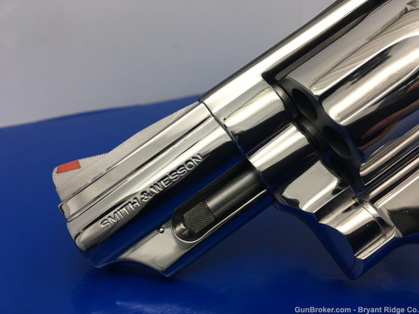 1986 Smith Wesson 66 .357 Mag 2.5" *BRIGHT STAINLESS & PORTED BARREL* Mint